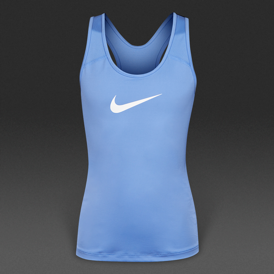 Nike Pro Cool Tank Chalk Blue / White for Girls